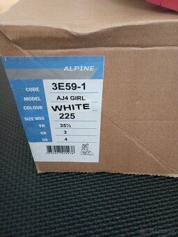 Detské lyziarky 35,5 Alpine - 2