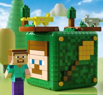 NOVÉ Minecraft - 722ks kostek - 2
