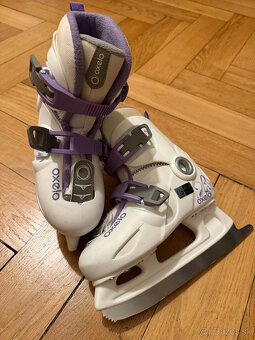 Predám rastúce detské korčule na ľad, veľ.30-32 - 2