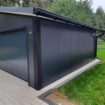 Garáž 6x5,8 (PIR panel, ocelová konštrukcia) - 2