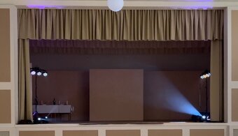 Predám otočné hlavy GOBO LED RGBW - 2