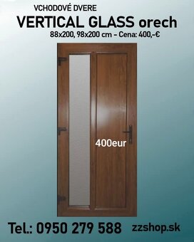 Predam kvalitne plastove vchodove dvere - 2