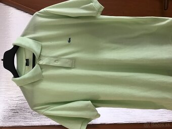 LACOSTE limetkove pánske polotricko L/XL - 2