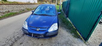 Predám náhradné diely Honda Civic 2001-2005 1.4i - 2