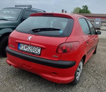 Predám Peugeot 206 1.4i, r.v. 2008, 222 000 km, 55kW, benzín - 2