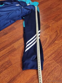 Adidas tréninková mikina / bunda na zip (vel. XL) – výborný - 2