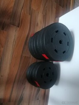 Fitness pomôcky kladka bradla tyčka závažia - 2
