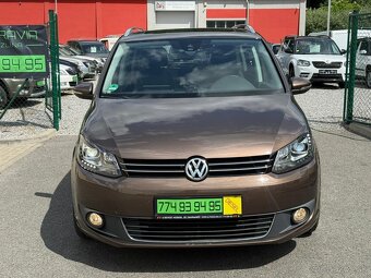 ►VW TOURAN CUP 2,0 TDI - 103 kW, NAVI, AUTOM. PARKOVÁNÍ ◄ - 2