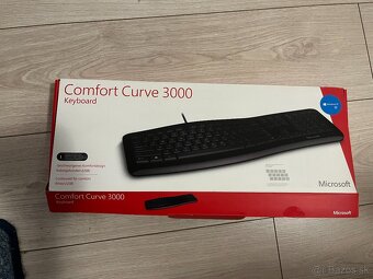 Microsoft klávesnica Comfort Curve 3000 - 2