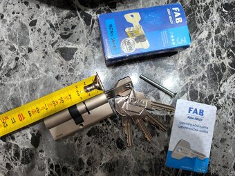 Zámok FAB assa abloy - bezpecnostna vložka dverí - 2