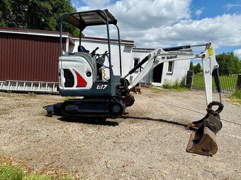 Minibagr Bobcat E17,rok 2019,Vaha 1711kg - 2