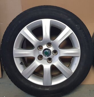 Letné pneu 195/55R15 s ALU diskami - 2