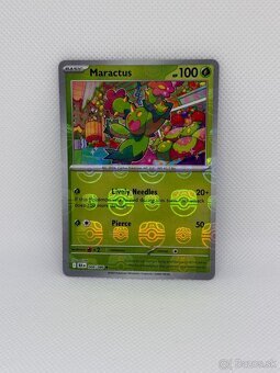 Pokémon karta Maractus 008/086 – NM – ORIGINÁL – Master Ball - 2