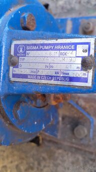 Čerpadlo SIGMA na vodáreň - 2