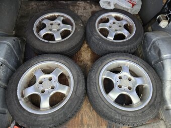 Hliníkové disky 4x98 + letné pneu 185/60r14 - 2
