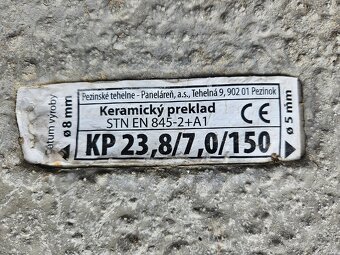 Keramické preklady - 2