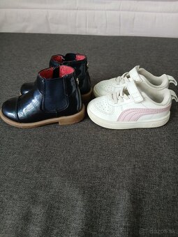 Prechodné čižmičky + tenisky veľ.21 - 2
