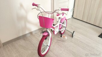 Detský bicykel 14" - Jednorožec + prilba a chrániče - 2