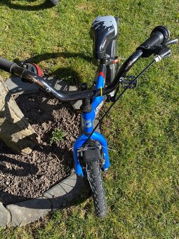 Športový modrý bicyklík - 2