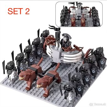 Figúrky pán prsteňov 5 (5ks) typ lego, nové - 2