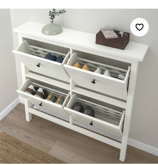 IKEA Hemnes skrinka na topánky - 2
