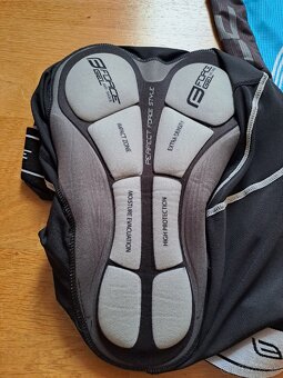 Cyklistický dres FORCE +nohavice (vložka)+ bunda - 2