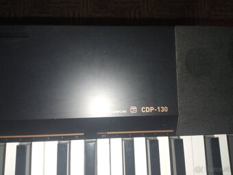 Digitálne, vážené piano Casio CDP-130, 88 klávesové - 2