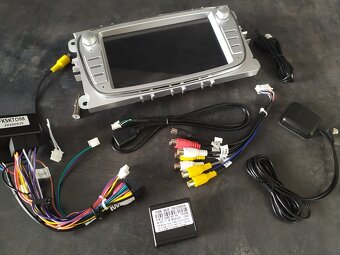 2 Multifunkcne DIN radio pre Ford Wifi gps navi 2xUSB Focus - 2