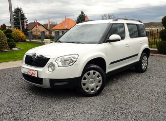 ŠKODA YETI 2.0TDI 4x4 -2013 -81kw - ŤAŽNE, KLIMA, STK - 2