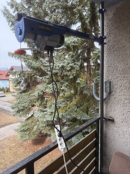 Lux Tools ESZ-300/600-A elektrický lanový navijak - 2