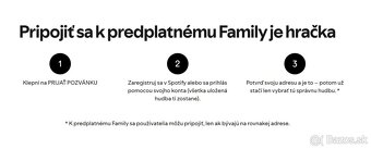 Spotify Premium 1 / 3 / 6 / 12 mesiacov | pozvánka - 2