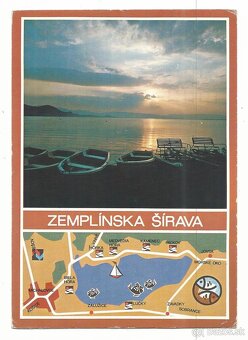 Zemplínska šírava (31-40) - vf, prejdené poštou - 2