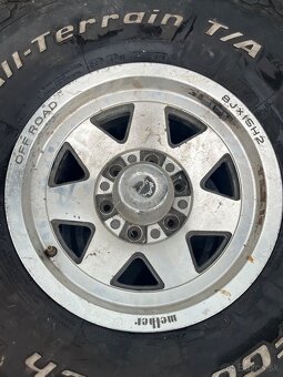 Alu disky 6x139.7 r15 - 2