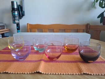 Farebné poháre Moser - 2