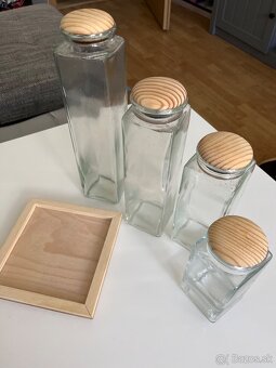 Sklenené dózy na potraviny - 2