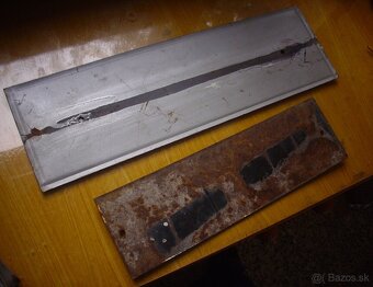 2x stará smaltová tabulka 50cm a 35cm - 2