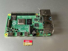 Raspberry Pi 4 4GB + originálny zdroj + 32GB microSD - 2