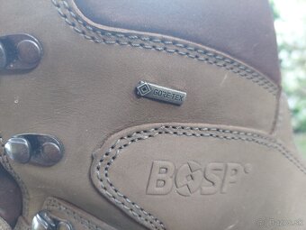 Celokožené turistické topánky od BOSP 45 - GORE-TEX VIBRAM - 2