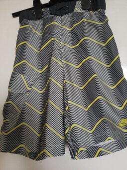 Nike bermudy - šortky -plavky, všité slipky zo sieťoviny, ve - 2