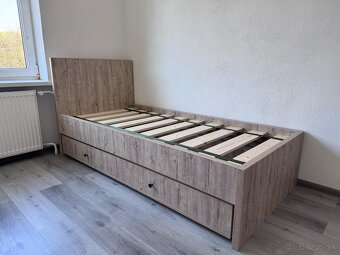 Predám kvalitné pevné jednolôžkové postele- NOVE - 2