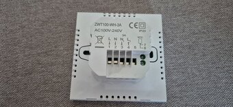 Dotykovy termostat zigbee - 2