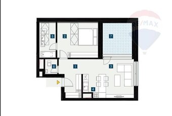 Predaj 2 izbového bytu Nitra -Kynek EXKLUZÍVNE - 2
