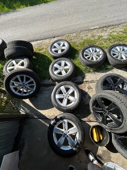 215/65 r17 Originál VW Corvara 5x112 ET38 ✅Škoda Seat Audi - 2