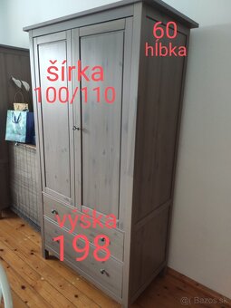 Skriňa Ikea Hemnes - 2