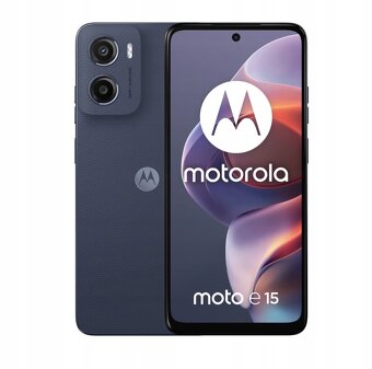 Smartfón Motorola Moto E15 2/64GB Denim Blue (Modrá) - 2