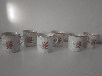hrnčeky retro celá sada 12 € Czechoslovakia - 2