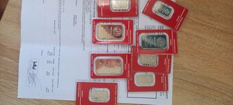 Strieborné  tehličky - 2