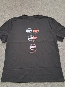 Karl Lagerfeld tričko pánske dámske XL/L - 2