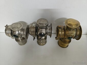 Starožitné lampy na bycigel 6kusi - 2