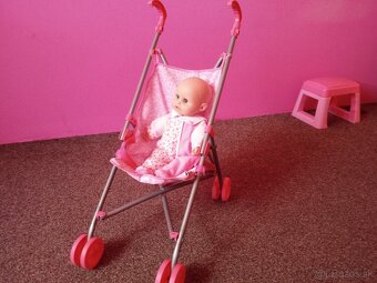 Bábika, kočík, vanička - 2